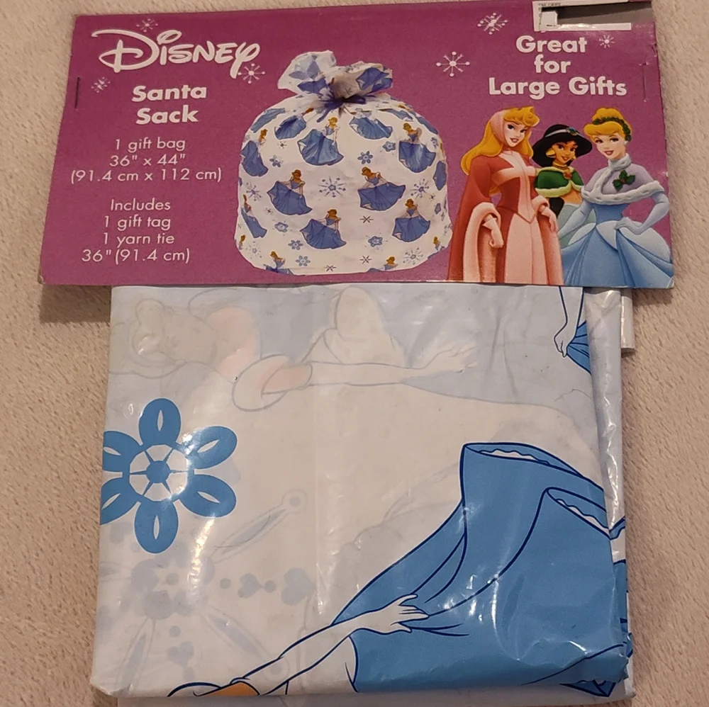 NWT! Cinderella Santa Bag
